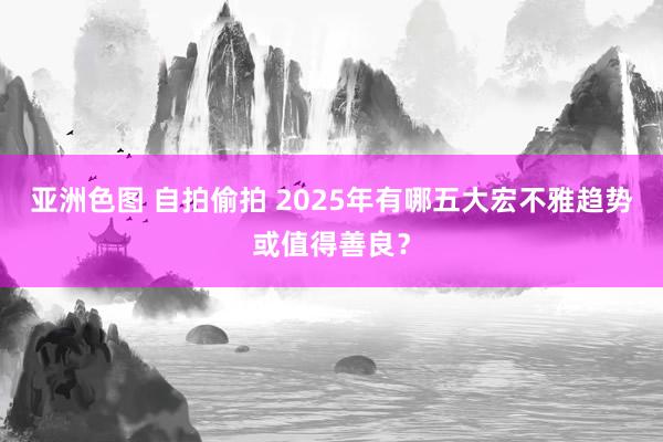 亚洲色图 自拍偷拍 2025年有哪五大宏不雅趋势或值得善良？