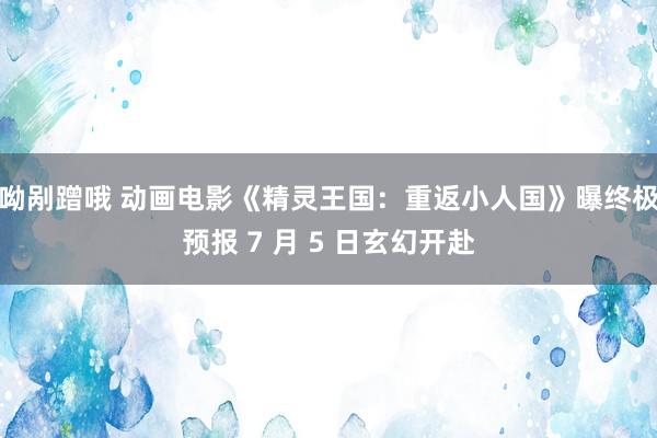呦剐蹭哦 动画电影《精灵王国：重返小人国》曝终极预报 7 月 5 日玄幻开赴